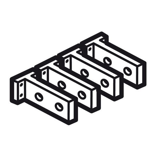 [LEG026382] Jeu De 8 Prises Arrière Courtes Amont Et Aval Pour Dpx-Is160 legrand 026382