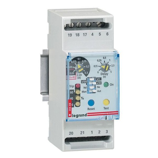 [LEG026088] Relais Différentiel Pour Dpx Et Dpx³ Enclipsable Sur Rail - legrand 026088