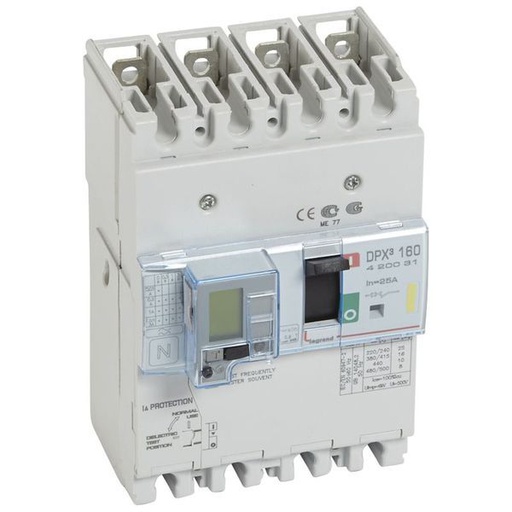 [LEG420031] Dpx3 160- Magneto-Th+Diff 4P 25A 16Ka legrand 420031