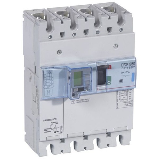 [LEG420687] Dpx3 250 Ele + Mes + Diff 4P 100A 70Ka legrand 420687