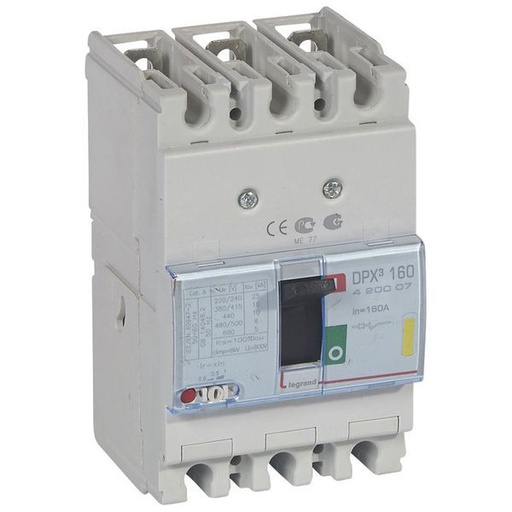 [LEG420007] Disjoncteur Magnétothermique Dpx³160 Pouvoir De Coupures 16K legrand 420007