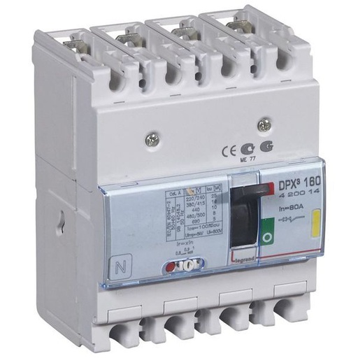 [LEG420014] Disjoncteur Magnétothermique Dpx³160 Pouvoir De Coupure 16K legrand 420014