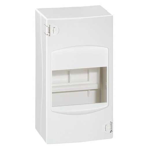 [LEG001304] Coffret Cache-Bornes 4 Modules Blanc Ral9010 legrand 001304