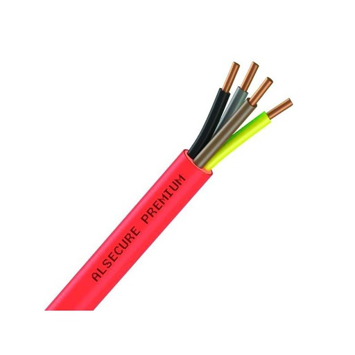 [CAB-2135] Câble Électrique Piro-Câble Électrique 4G2.5 Cr1-C1 - Couronne De 100M