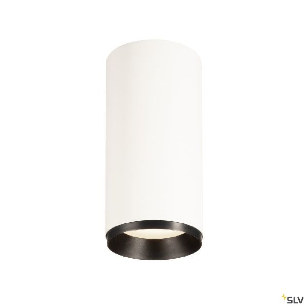 NUMINOS® L, plafonnier, 36°, blanc/noir, LED, 28W, 4000K, variable 1004335