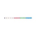 MaxLED ruban 1 m RGBW 12 W 24 V Argent Plastique