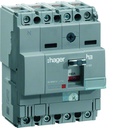 Disjoncteur Boitier Moulé h3 x160 TM A/F 4P4D In63A Icu40kA à cage HNA064H
