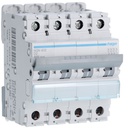 Disjoncteur 2A 4P 6-10kA Courbe D 4modules NGN402
