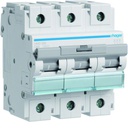 Disjoncteur 80A 3P 15kA Courbe D 4,5modules HMD380