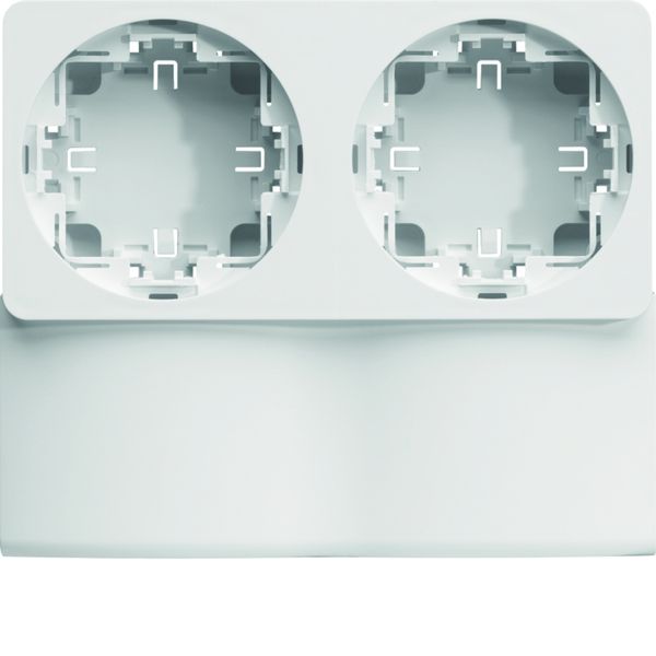 Support double appareillage saillie ateha pour ATA12x50 Pure ATA125929016