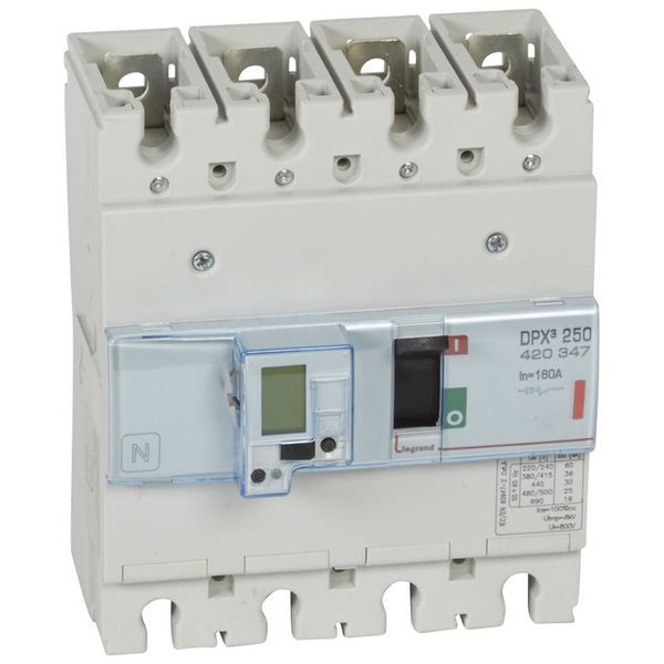 Disjoncteurs Électroniques Dpx³250 Pouvoir De Coupure 36Ka 4 legrand 420347