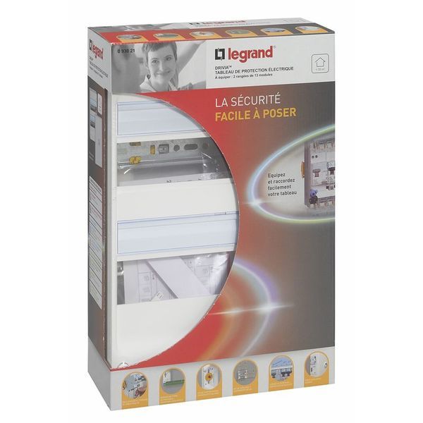 Coffret À Équiper Drivia 2 Rangées 13 Modules Avec Borniers legrand 093021