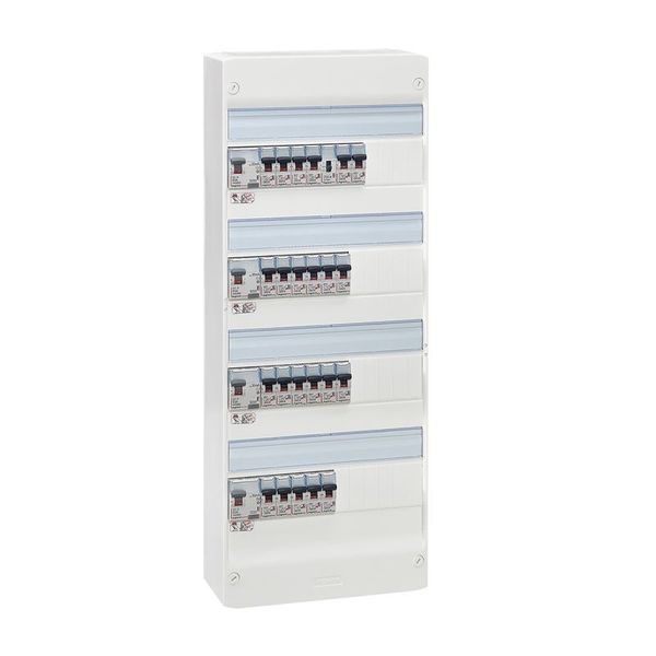 Coffret Precable Drivia T6 Evolue 4R 13M 4 Id 63A 22 Disj. legrand 093069