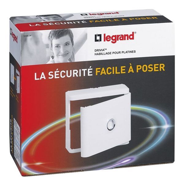 Porte Pour Platine Disjoncteur D'Abonné Blanc legrand 093034