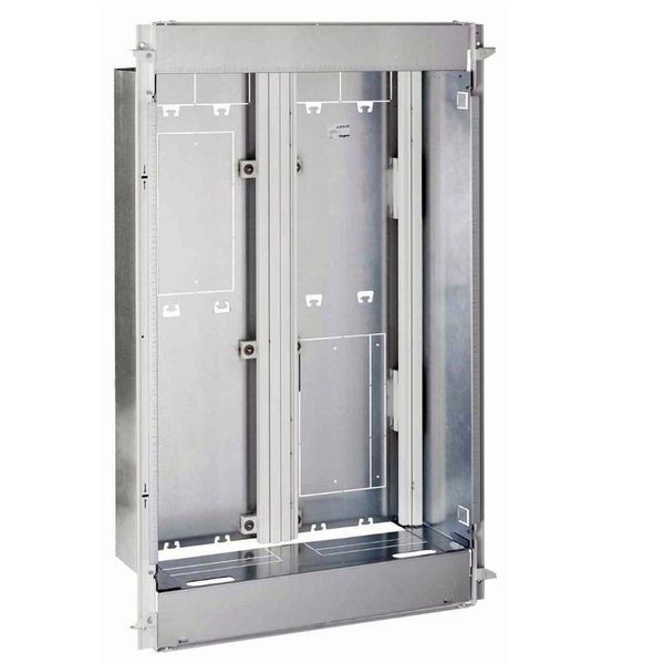 Bac + Cadre Métal 2 Travées Drivia 13 Pour Coffret 3 Rangées legrand 401447