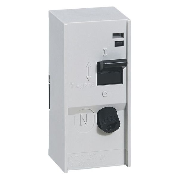 Combiné Pac À Cartouches Pac Saillie 20A 1P+N Gris Clair legrand 046162