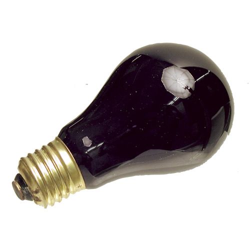 Standard 75W E27 Lumiere Noir 230V - L7890