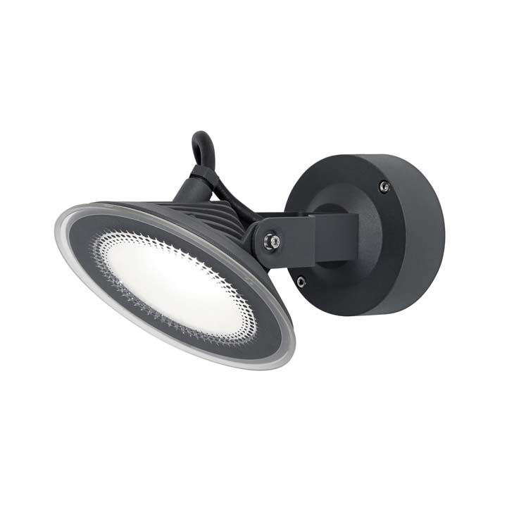 Projecteur skade 1 x LED 9 gris urbain 05-9870-Z5-CL