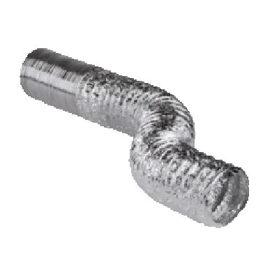 Conduit alu souple nu M0 Ø80 long 10m 