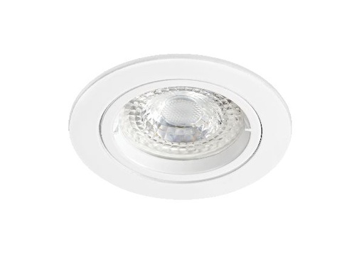 [ARI4893] Speed 50 r 230 - encastré gu10, rond, fixe, blanc, lampe non incl. - 4893