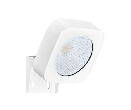 [ARI50498] Zodiak - proj. ext. ip65 ik06, blanc, angle 100°, led intég. 10w 3000k - 50498