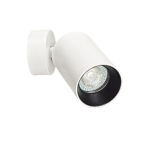 [ARI50673] Nolan 01 - spot s/patère, blanc, a/lpe led 5,5w 4000k 410lm dimmable i - 50673