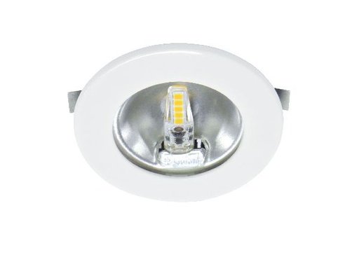 [ARI50770] S1200 - encastré rond blanc ø70mm, led g4 1,8w 3000k 150lm incl. - 50770
