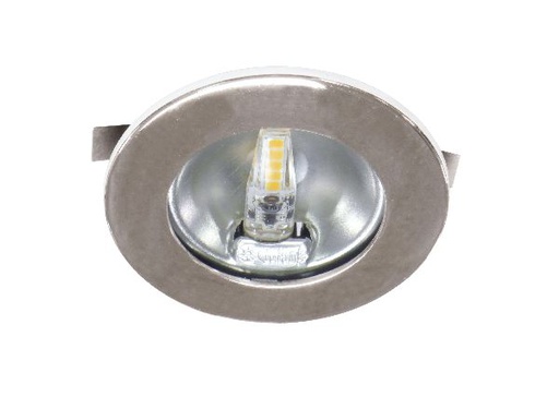 [ARI50774] S307 - encastré rond chromé ø70mm, led g4 1,8w 3000k 150lm incl. - 50774