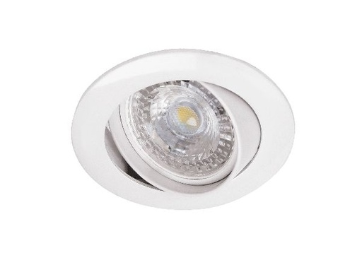 [ARI51054] Galaxy - encastré gu10, rond, basc., blanc, a/lpe led 6w 3000k 470lm i - 51054
