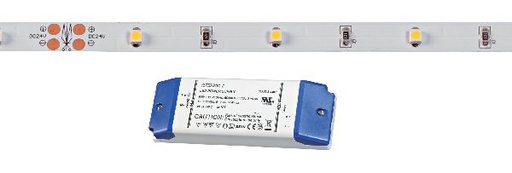 [ARI55236] Flexo-ruban n/protg. ip20 24v 2,6w/m 30led/m 3000k 150 lm/m, lg 10m, a - 55236