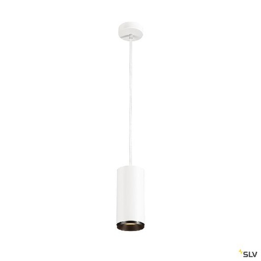 [DC1004630] NUMINOS® L, suspension, 24°, blanc/noir, LED, 28W, 2700K, variable Dali 1004630
