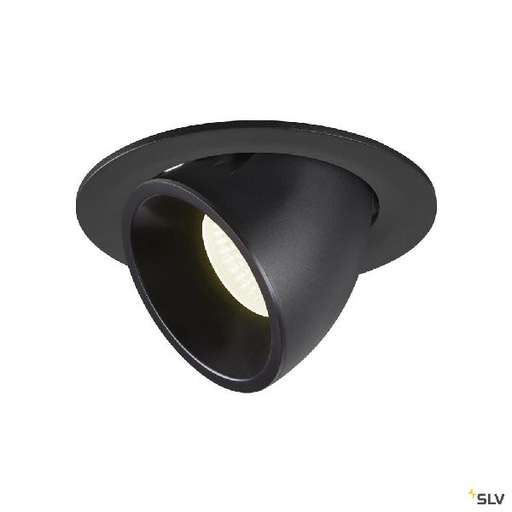 [DC1006011] NUMINOS® GIMBLE L, encastré de plafond intérieur, 20°, noir, LED, 25,4W, 4000K 1006011