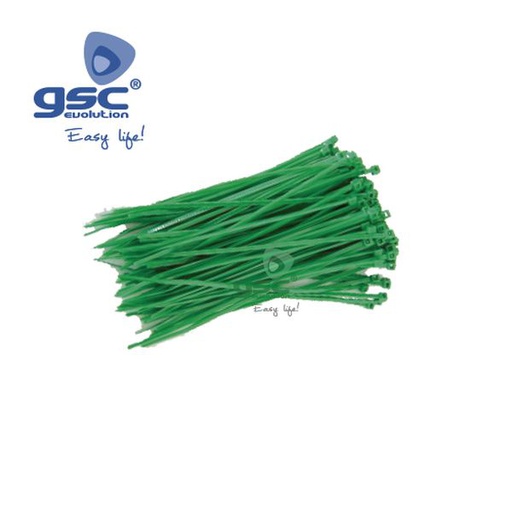 [GC000901368] Pack 25 serres-cable 430x4,8mm Vert 100% Nylon Usa | 000901368