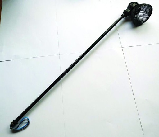 [MPF-502destok] Spot Tige 500 Noir 12V 50W - MPF-502destok