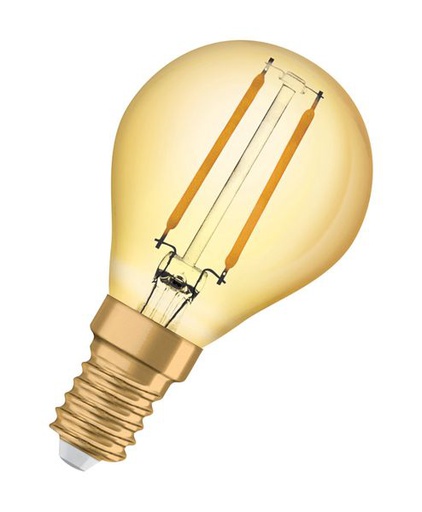 [OSR290815] LED 1906 clp22 fil gold E14 2,5w 220lm - 290815