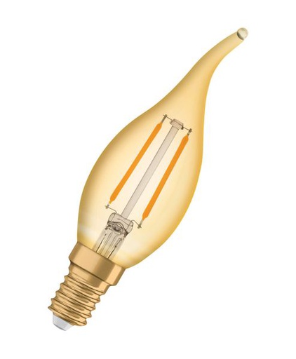 [OSR293236] LED 1906 clba22 fil gold E14 2,5w 220lm - 293236