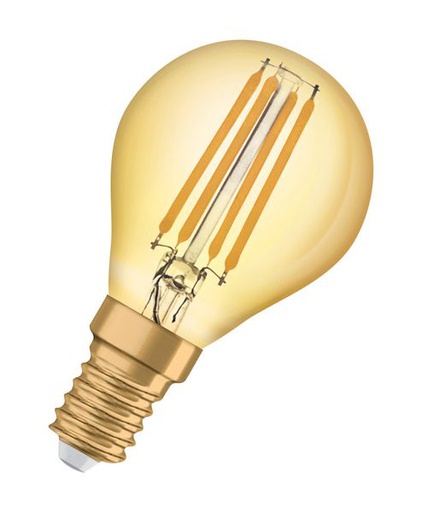 [OSR293496] LED 1906 clp35 fil gold E14 4w 410lm - 293496