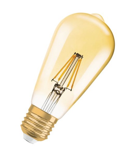 [OSR972360] LED dim 1906 edi55 fil gold E27 7w 725lm - 972360
