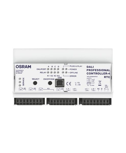 [OSR710871] Dali pro cont-4rtc contrôleurs pour systèmes de gestion de l - 710871