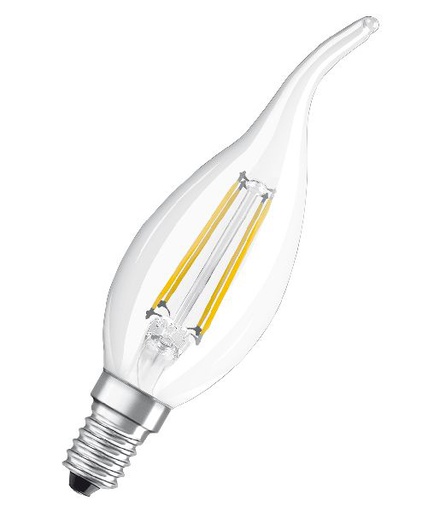 [OSR434226] LED Star CL BA FIL 40 non-dim 4W/827 E14 - 434226