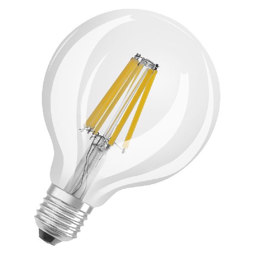 [OSR602953] LED SuperStar+ Globe 95mm clair fil variable 11W=100 E27 chaud - 602953