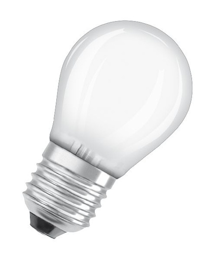 [OSR437067] LED Star CL P GL FR 40 non-dim 4W/827 E27 - 437067