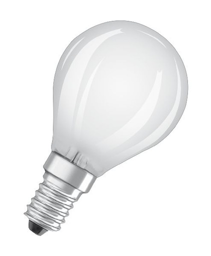 [OSR436480] LED Star CL P GL FR 40 non-dim 4W/827 E14 - 436480