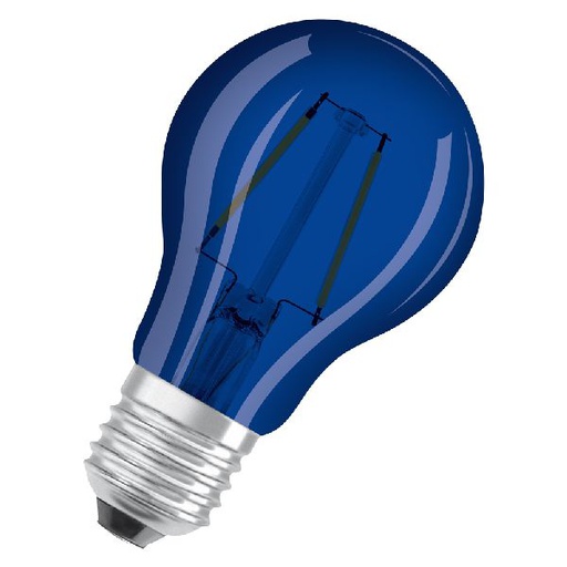 [OSR434004] Osram LED FIL Star+ DECO CLA15 Claire Bleu E27 2,5W Verre - 434004