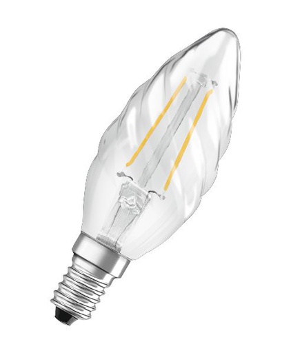 [OSR436565] LED Star CL BW FIL 25 non-dim 2,5W/827 E14 - 436565