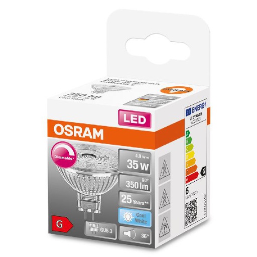 [OSR431836] LED SuperStar MR16 35 dim 36° 4,9W/940 GU5.3 - 431836