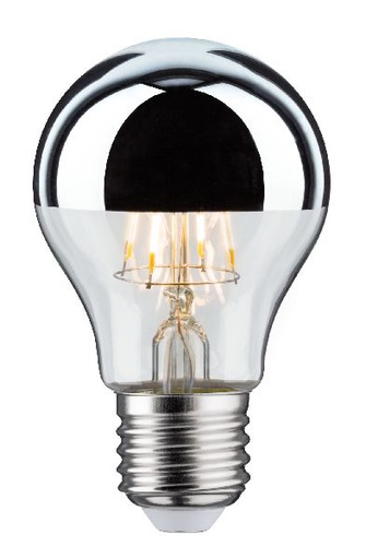 [PAU28669] LED STD calotte réflectrice 580lm E27 2700K 4,8W 230V Argent