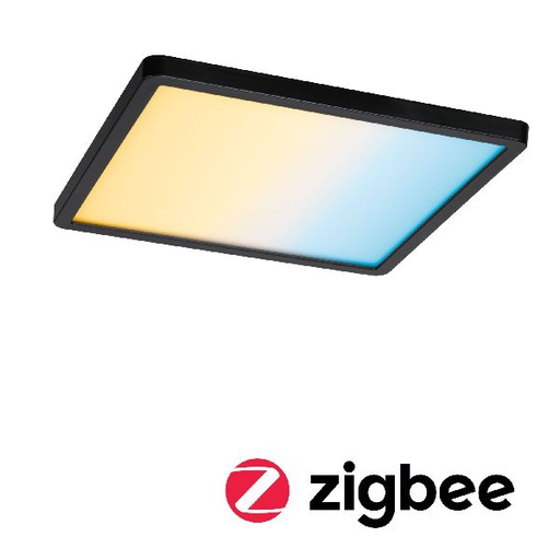 [PAU79967] Pann ENC Areo Varifit 230x230mm 18W TunW Zigbee noir 230V
