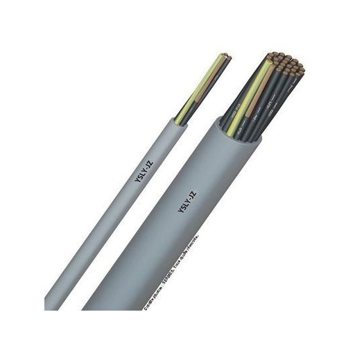 [CAB-2421/1] Câble Électrique Ysly-Jz 7G1.5 Gris 500V - Prix au m