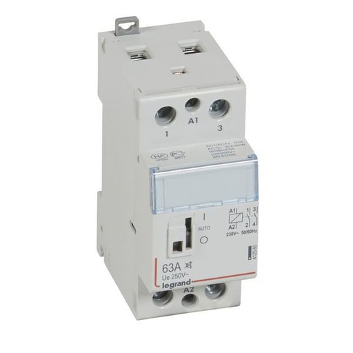 [LEG412560] Contacteur Puissance Cx³ Silencieux Bobine 230V~ -2P 250V~ 6 legrand 412560